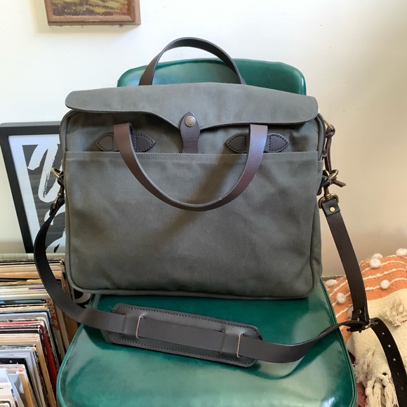 Filson rugged twill briefcase - Picture 2 of 8
